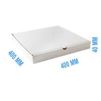 Коробка для пиццы 400 мм Х 400 мм Х 40 мм Т-22 белая